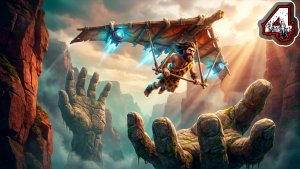 JET KAVE ADVENTURE #4 - 1-4: Дельтаплан