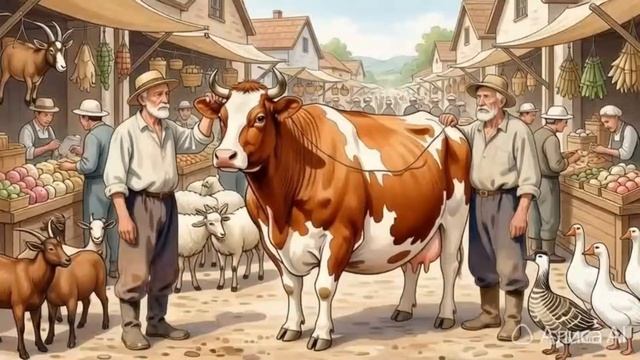Кум корову продавал. Музыкальный клип.