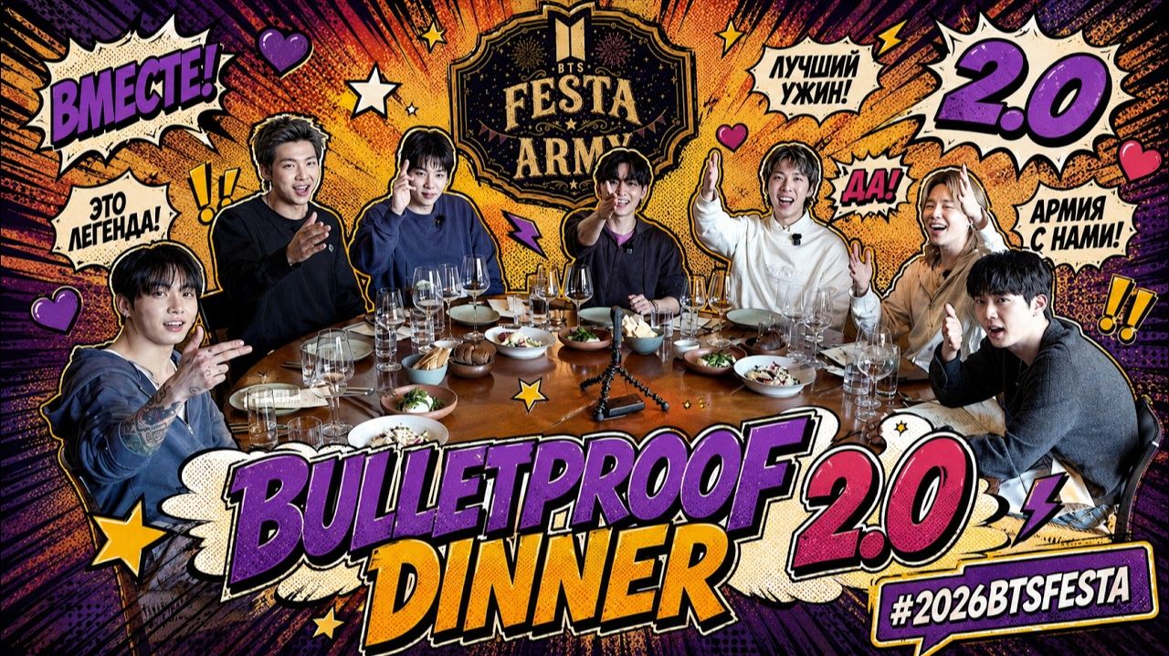 Bulletproof Dinner 2.0 #2026BTSFESTA смотреть онлайн