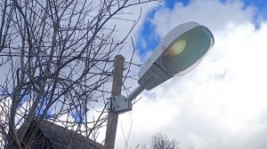 Сделал перестановку своего уличного освещения