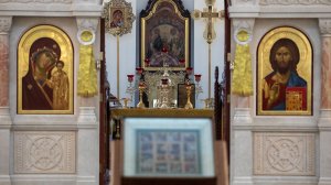 Божественная Литургия. Молебен. Всех святых, в земле Русской просиявших.