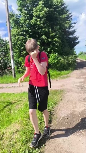 я на даче.