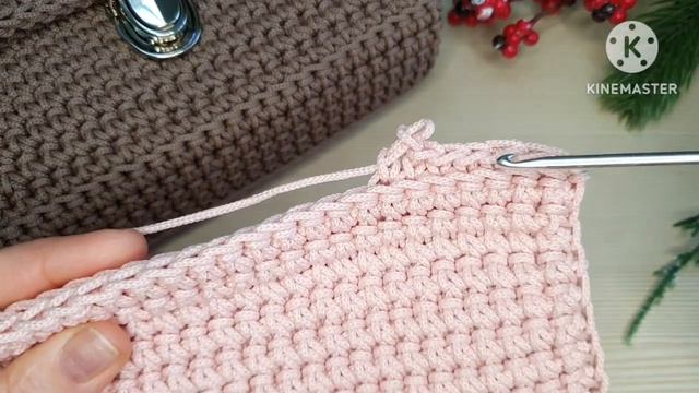 МК -выделение донышка из основного вязанного полотна, 2- вариант. смотреть онлайн