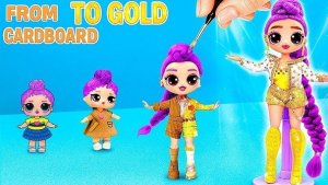 Из картона в золото! Преображение куклы Руми в стиле K-Pop охотницы на демонов!
