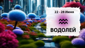ВОДОЛЕЙ ♒ 22 - 28 Июня 2026 | Расклад таро на неделю для знака Зодиака Водолей