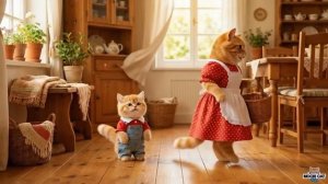 Мультфильм про как рыжий Котенок Подумал, Что Он Сделал Что-То Не Так