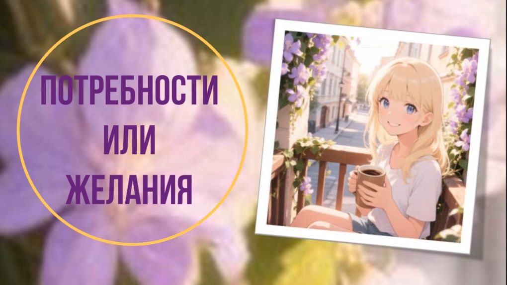 Потребности или желания