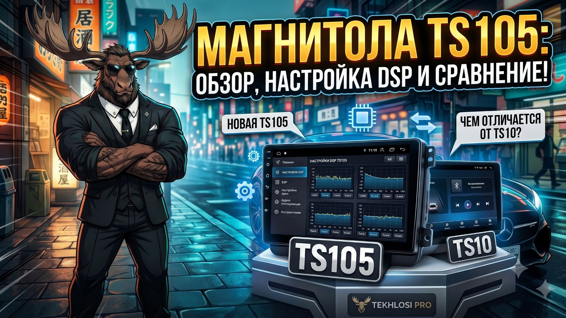 Топвэй TS 105 мощная и быстрая андроид магнитола смотреть онлайн