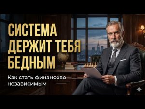 Система не хочет, чтобы ты стал богатым: деньги, активы и финансовая независимость