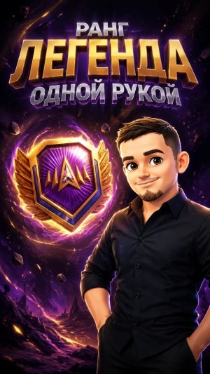 РАНГ ЛЕГЕНДА ОДНОЙ РУКОЙ