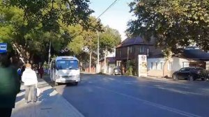 Маршрутка Hyundai County Kuzbass маршрут 114