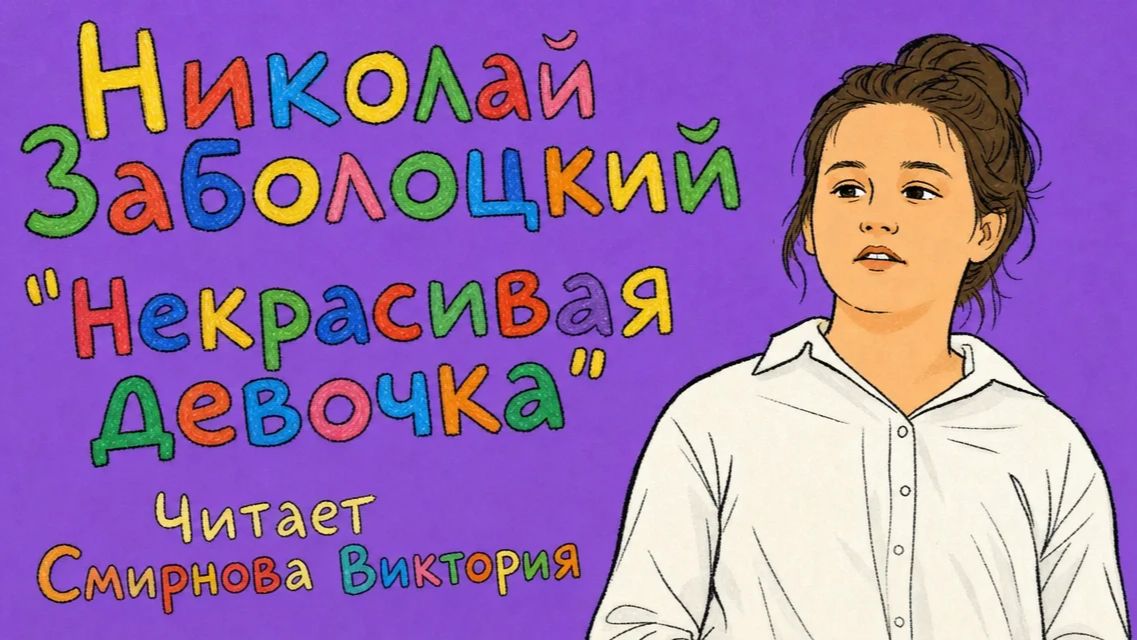 Николай Заболоцкий "Некрасивая девочка", читает Смирнова Виктория смотреть онлайн