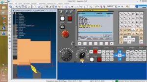 16. Токарный цикл G73, 2 часть. Fanuc 0iT. Симулятор Nanjinc Swansoft SSCNC, ввод в программу и тест