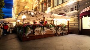Волшебная ночная Москва 😍 Собор Василия Блаженного ГУМ и Никольская