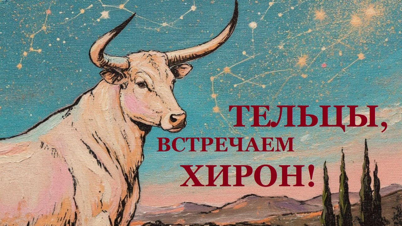 ХИРОН ВОШЕЛ В ЗНАК ТЕЛЬЦА!