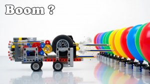 Строим из LEGO карандашную стрелялку против 100 воздушных шаров