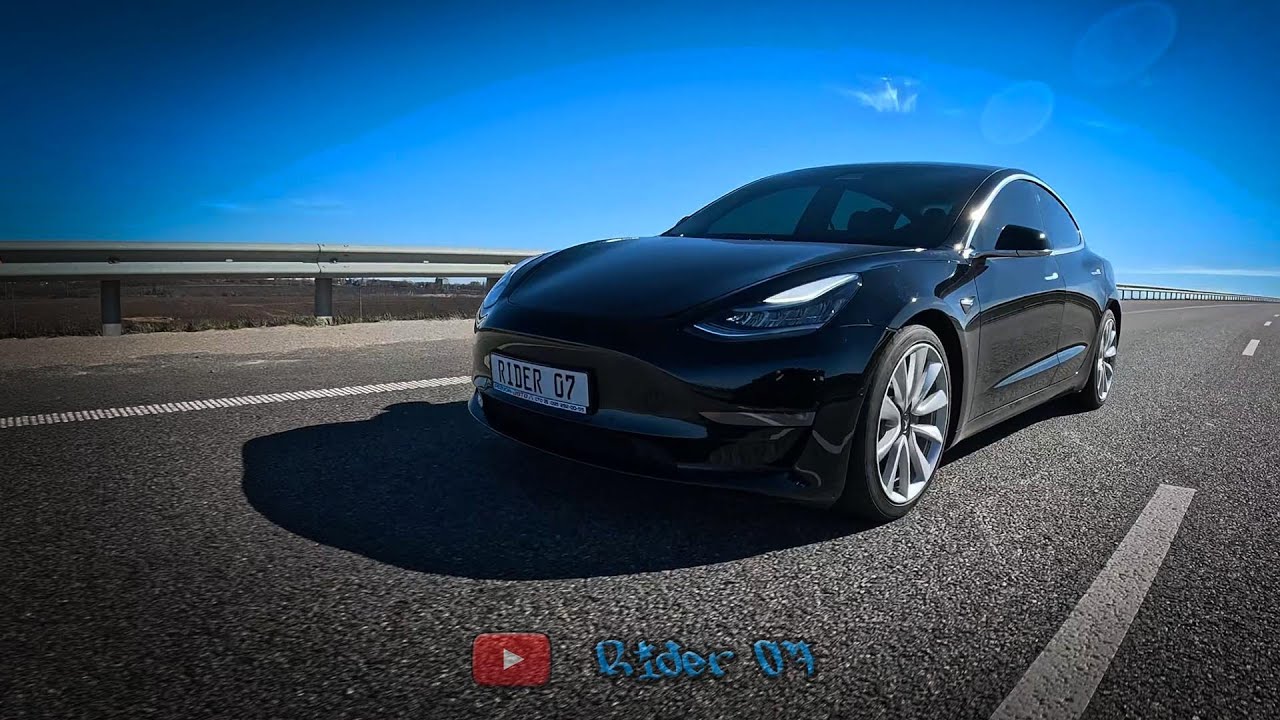 Tesla Model 3. Тест-драйв Электромобиля смотреть онлайн