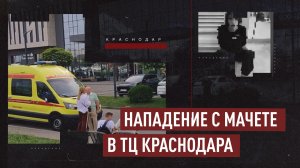 Житель Краснодара напал с мачете на людей в торговом центре