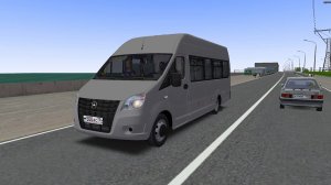 OMSI 2. ГАЗ A65R52 «Next» (2017). Маршрут: 327. Карта: Новосибирск