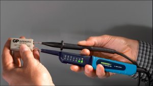 PAN Volttester400 EN - Voltage tester with LED display from 6 to 400V AC/DC