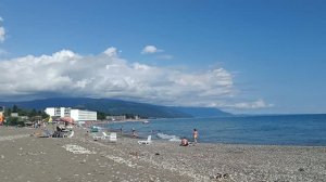 Идем на море на дикий пляж Абхазия Цандрипш серия 4