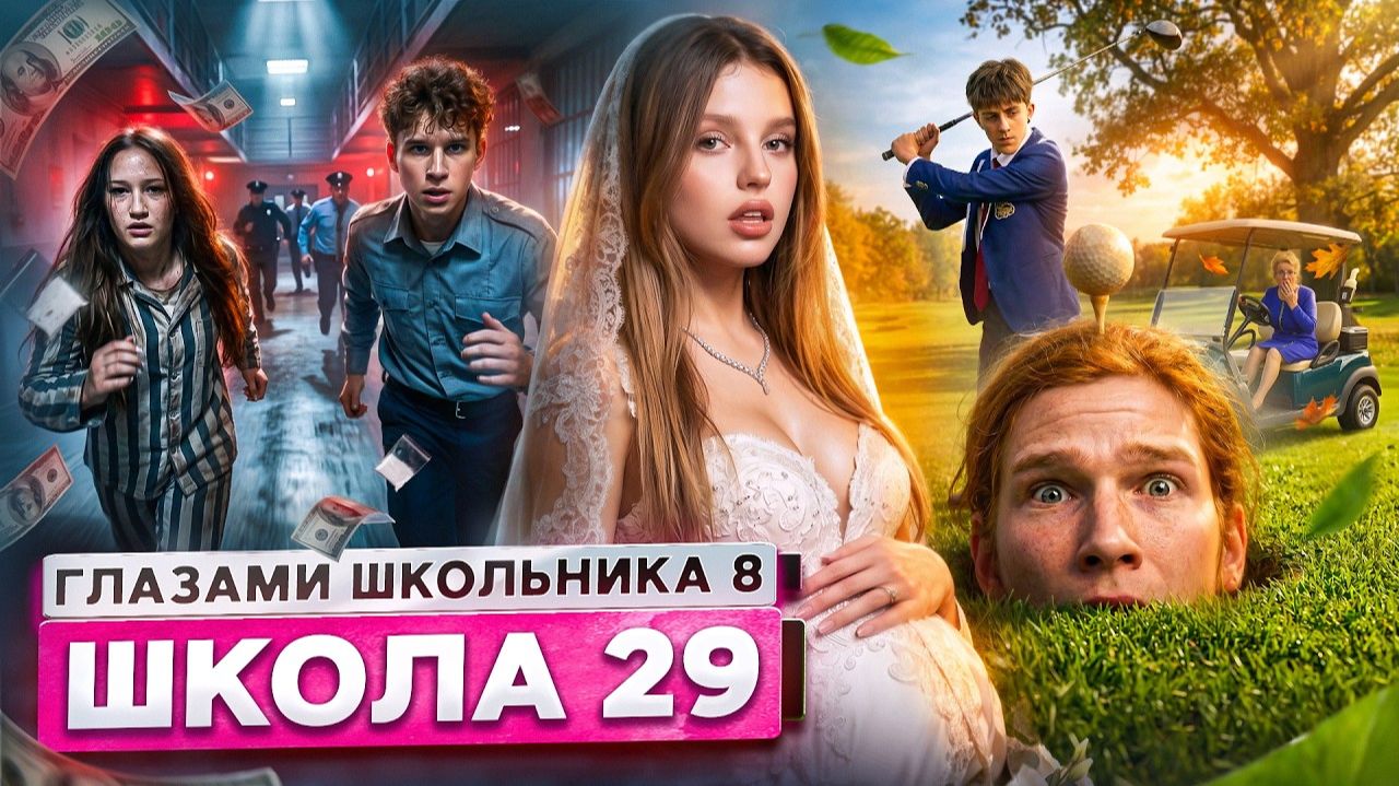 От первого лица Школа 8 😮💨 ПОБЕГ ИЗ ТЮРЬМЫ 🤯 ОПАСНЫЙ ГОЛЬФ 🚩 УЖАСНАЯ СВАДЬБА ГЛАЗАМИ ШКОЛЬНИКА смотреть онлайн