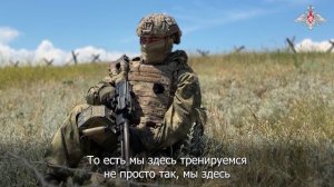 Боевая подготовка разведчиков ГрВ «Днепр»