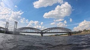 Петровский гребной марафон 2026: Нева и 4 моста в 4K (1 часть)