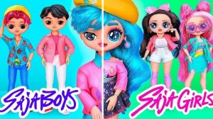 Saja Girls: превращаемся в популярную K-Pop группу! 10 поделок для кукол L.O.L.