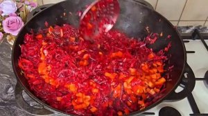 Зимой пальчики оближешь! Борщ на зиму делаю только так! Вкусная заправка для борща на зиму