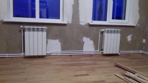 Несколько батарей отопления в одной комнате / Several radiators in the same room