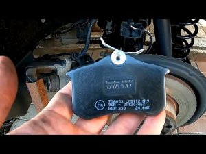 Замена тормозных колодок Volkswagen JETTA