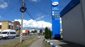 Обстановка с топливом на заправках в городе Вязники Владимирской области. Съемка 20.06.2026