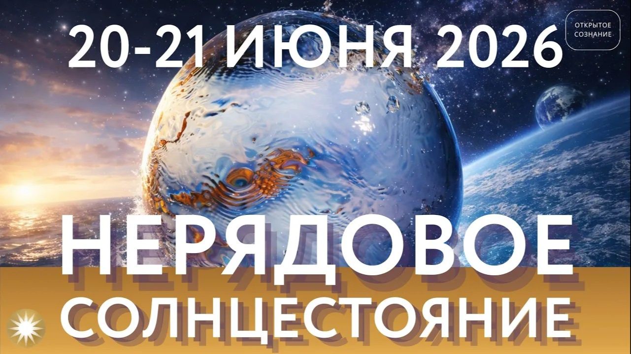 20-21 июня 2026 - Поворотное Солнцестояние (Краткая версия)