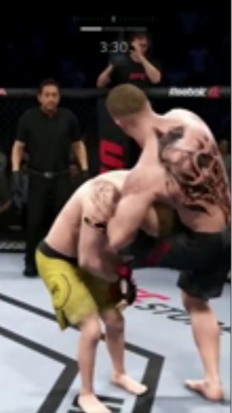 Приём от Емельяненко в UFC 3 #shorts #александремельяненко #марсиосантос #сантосемельяненко #ufc3
