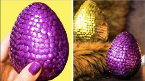 25 КЛАССНЫХ ИДЕИ ДЕКОРА ЯЙЦА ДРАКОНА своими руками