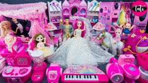 Играем в игрушки из мультика принцесса кукла Барби. Мультфильм для детей. ASMR АСМР