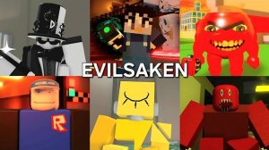 Победа с КАЖДЫМ РАЗНЫМ убийцей — Evilsaken (Roblox)