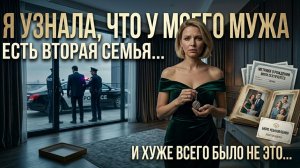 Я УЗНАЛА, ЧТО У МОЕГО МУЖА ЕСТЬ ВТОРАЯ СЕМЬЯ...И ХУЖЕ ВСЕГО БЫЛО НЕ ЭТО...