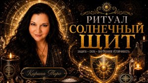 Ритуал защиты от неприятностей, проблем и беды. Карина Таро в прямом эфире!