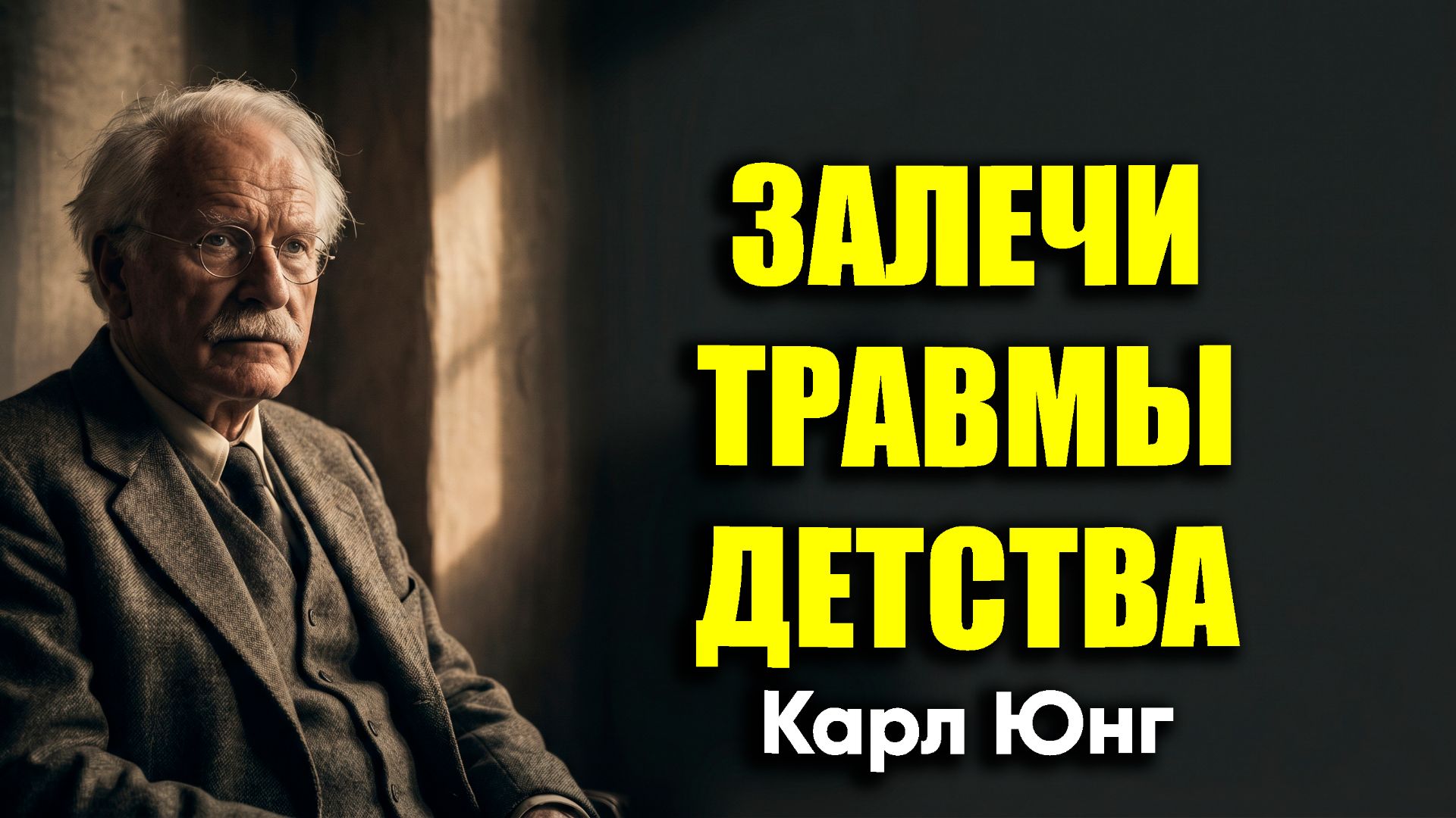 Залечи РАНЫ детства с помощью этого! | Карл Юнг. смотреть онлайн