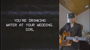 Greylan James - Water At A Wedding (Lyric Video)