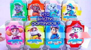 Сюрпризы чемоданчики щенячий патруль 😽🚨🙀 АСМР распаковка щенячий патруль