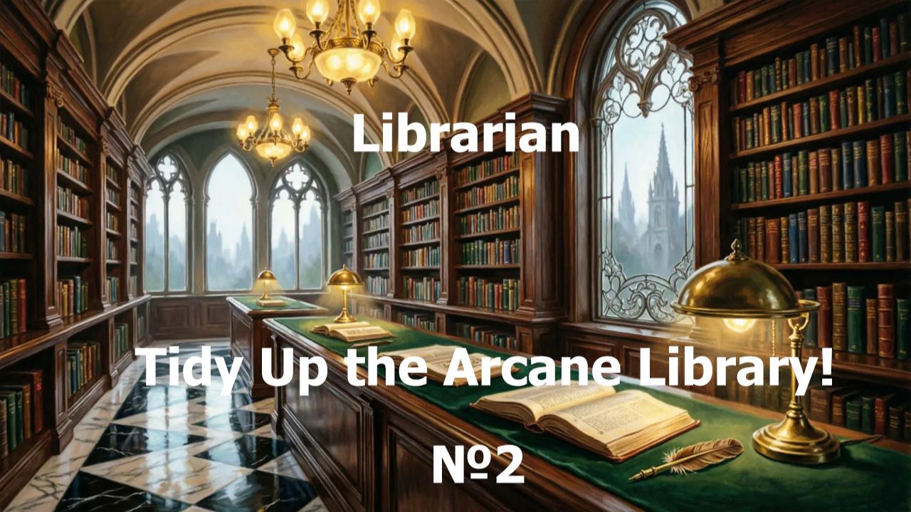 Librarian_ Tidy Up the Arcane Library!   №2
