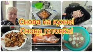 Испытываю Аэрогриль. Шашлык в АЭРОГРИЛЕ. Утка в ДУХОВКЕ. Мотивация на ГОТОВКУ