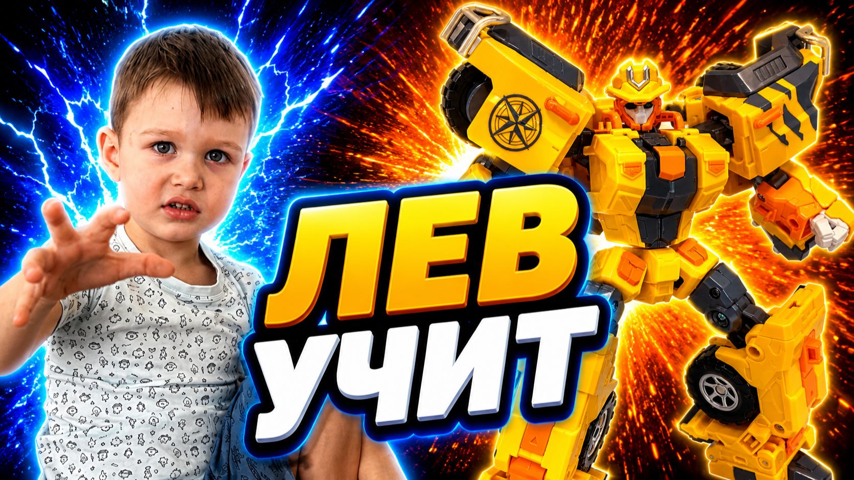 Глобер - трансформируем (Metal Cardbot Spark Beat)/ ЛЕВ УЧИТ