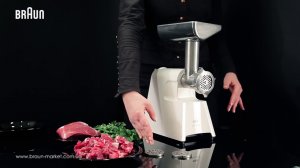 Мясорубка Braun G1500 - видео обзор