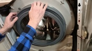 Замена манжеты люка стиральной машины Beko пошагово