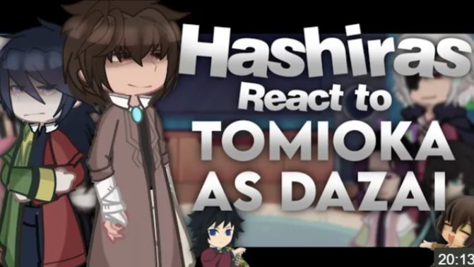 Hashiras React To Tomioka As Dazai, No Ships, (1, ? ), Not Original, 💗 смотреть онлайн