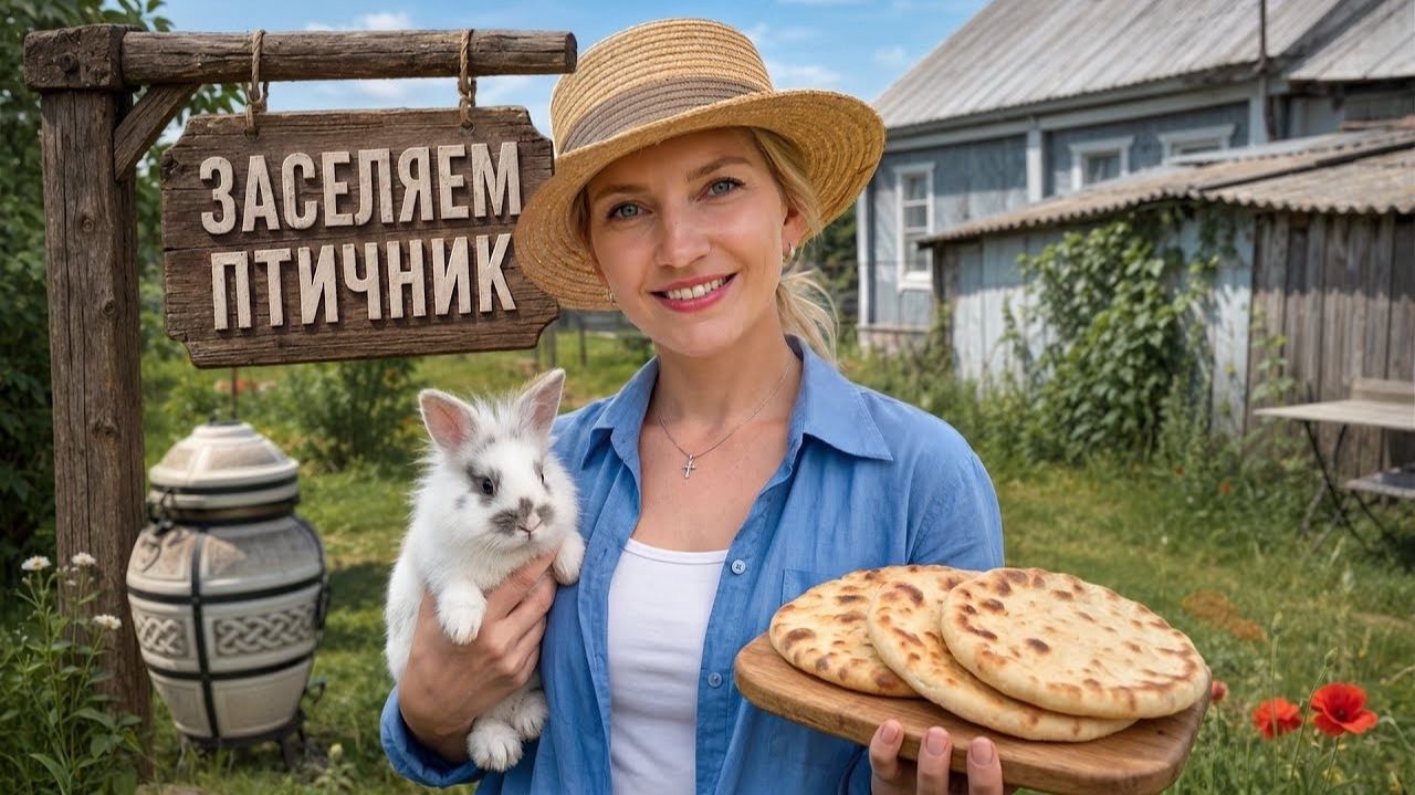 У КУР БУДЕТ САМЫЙ ЛУЧШИЙ ДОМ/НАЛАЖИВАЕМ БЫТ В ДЕРЕВНЕ/ ОБРАСТАЕМ ХОЗЯЙСТВОМ НА НАШЕЙ ЗЕМЛЕ смотреть онлайн